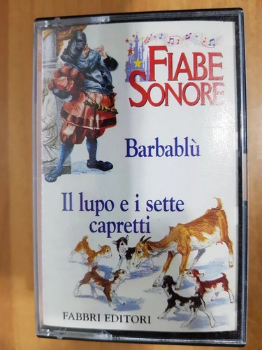 Musicassetta fiabe sonore - fiabe,