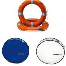 ANULARE OMOLOGATO MED + COPRI ANULARE IN COLORAZIONE BIANCO E BLU - CIAMBELLA