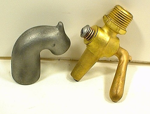 Picchetto ottone vintage - ottone,