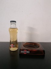 Posacenere Martini E Bottiglietta Martini soda Vintage Pubblicitario Advertising