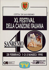 #MUSICA- FESTIVAL DI S.REMO- XL FESTIVAL DELLA CANZONE ITALIANA