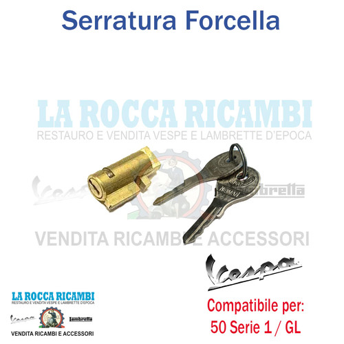 Serratura forcella sterzo - serratura,