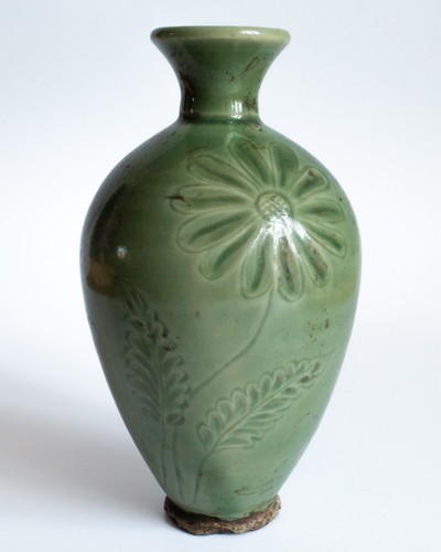 Vaso smaltato celadon - vaso,