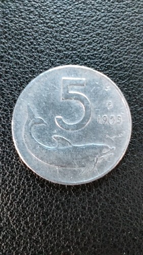 Moneta lire 1955 - moneta,
