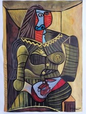 Dipinto olio Pablo Picasso