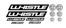 adesivi bici -  12 adesivi WHISTLE - MODELLO n°3- stickers WHISTLE - MODELLO n°3