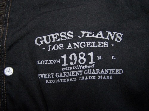 Jeans guess marroni - jeans,