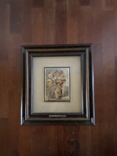 Quadro Wenk:  Incisione Serigrafica Su Lastra D’argento 800 Autore Ezio Pastorio