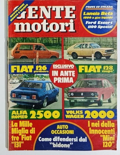 97684 gente motori 1975 - motori, a.