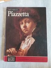 Classici Dell'arte Rizzoli N. 108 L'opera Completa Del Piazzetta  Prima Edizione