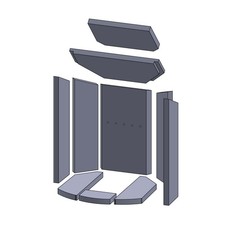 Rivestimento camera di