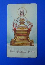 Santino HolyCard Santa Gaudenzia Vergine e Martire Busto reliquiario