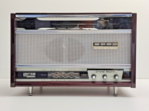 Radio giradischi valvole - a,