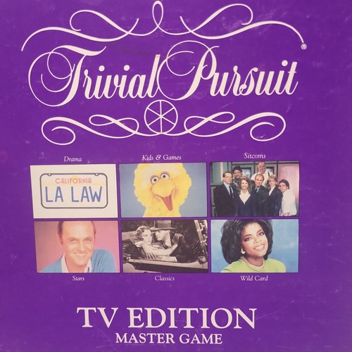 Vintage 1991 trivial pursuit - trivial,