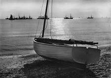 B1756) CARTOLINA  PORTO S GIORGIO MOTOPESCHERECCI ALLA FONDA VIAGGIATA