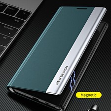 Custodia flip sottile pelle - flip, in
