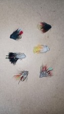 6 MOUCHES DE PECHE DE TYPE