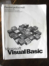 MICROSOFT VISUAL BASIC 4.0 funzioni professionali controlli aggiuntivi etc. 1995