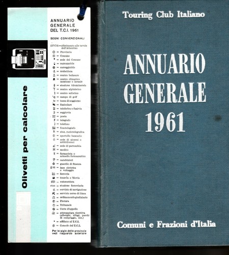 Annuario generale 1961 - annuario,