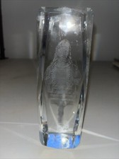 Fermacarte a cubo trasparente