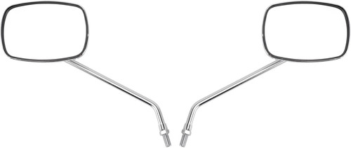 Chrome 10mm rearview mirror - 10mm,