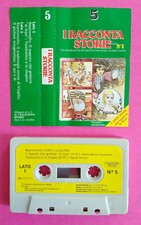 MC Musicassetta I RACCONTASTORIE 5 Raperonzolo Tamburino Bastoncello 