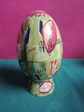 L68- SCATOLA LATTA- UOVO PASQUALE-KINDER- ISOLE DEL CACAO-IL FRUTTO DEGLI DEI