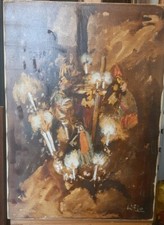 GINO FIORE GIFIO OLIO SU TELA