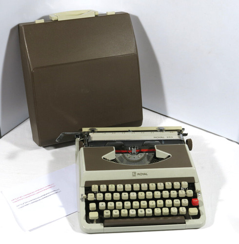 Prl litton royal 203 - prl), macchina