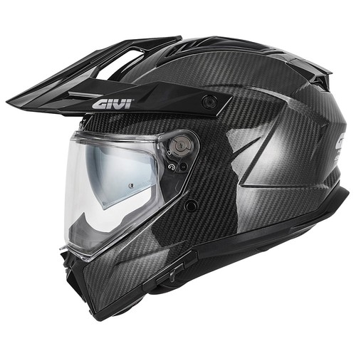 Casco carbonio adventure moto