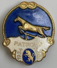 Distintivo Concorso Ippico Torino Patrono 1934 Cavalli Ippica Equitazione