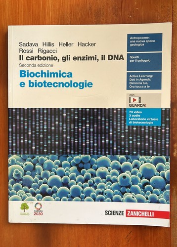 Biochimica biotecnologie - biochimica, e