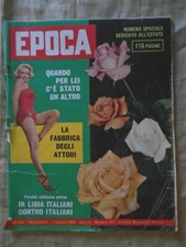 -EPOCA- SETTIMANALE N.453 ANNO 1959- MARILYN MONROE - ATTUALITA' E COSTUME   