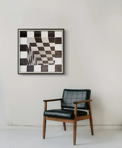 Quadro dipinto moderno - dipinto, mano