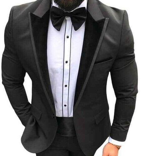 Designer smoking nero velluto - designer,