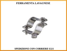 Collare fermatubo acciaio inox