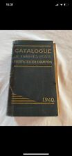 CATALOGO YVERT & TELLIER 1940 - CATALOGUE DE TIMBRES POSTE YVERT & TELLIER 1940