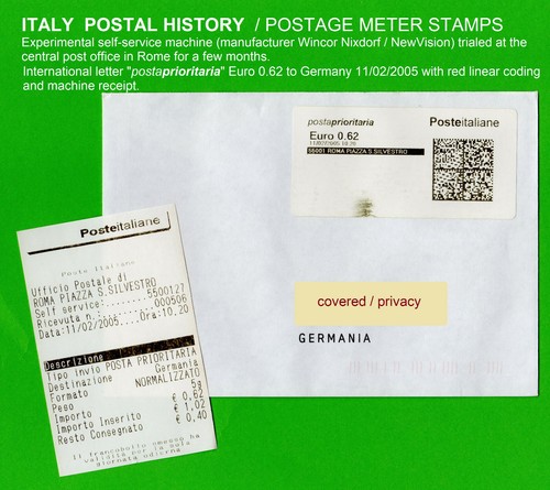 Italia storia postale prova