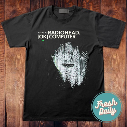 Shirt radiohead unisex rara - radiohead,