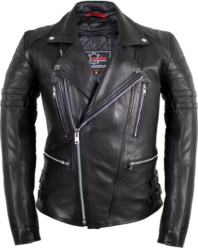 Giacca pelle moto - , anni