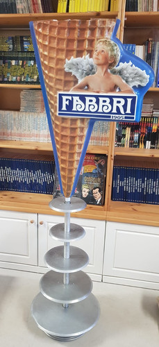 Insegna espositore fabbri coni - insegna,