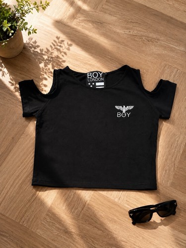 Shirt boy london nera cold - t-shirt,