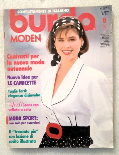 Burda 1989 con cartamodelli - 1989/8,