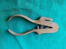 Pinza x fori e ribattere Rivetti su stoffa borchie antico epoca vintage