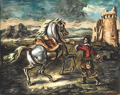 Giorgio chirico foto a4 - chirico,
