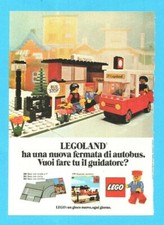 TOP979-PUBBLICITA'/ADVERTISING-1979-LEGO-LEGOLAND-STAZIONE AUTOBUS