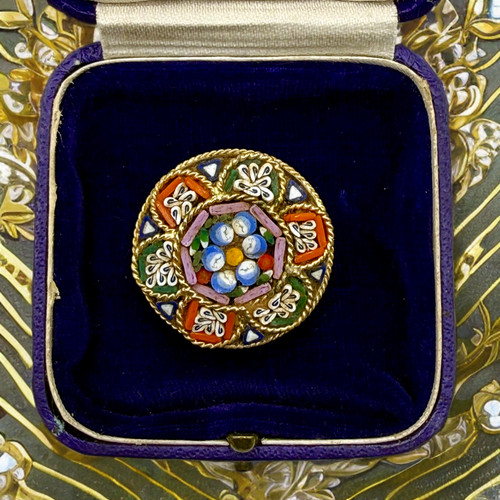 Spilla vintage italiana - , fiore