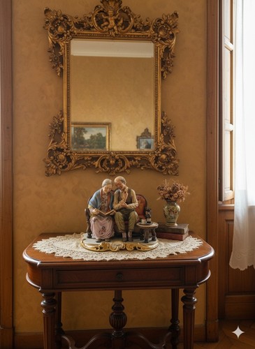 Figurina capodimonte vintage - capodimonte,
