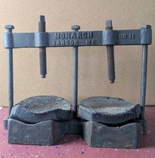 Antica pressa per suola scarpa