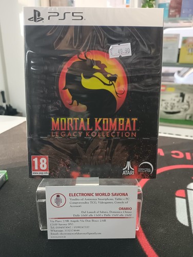 Mortal kombat ps5 nuovo legacy - ps5,